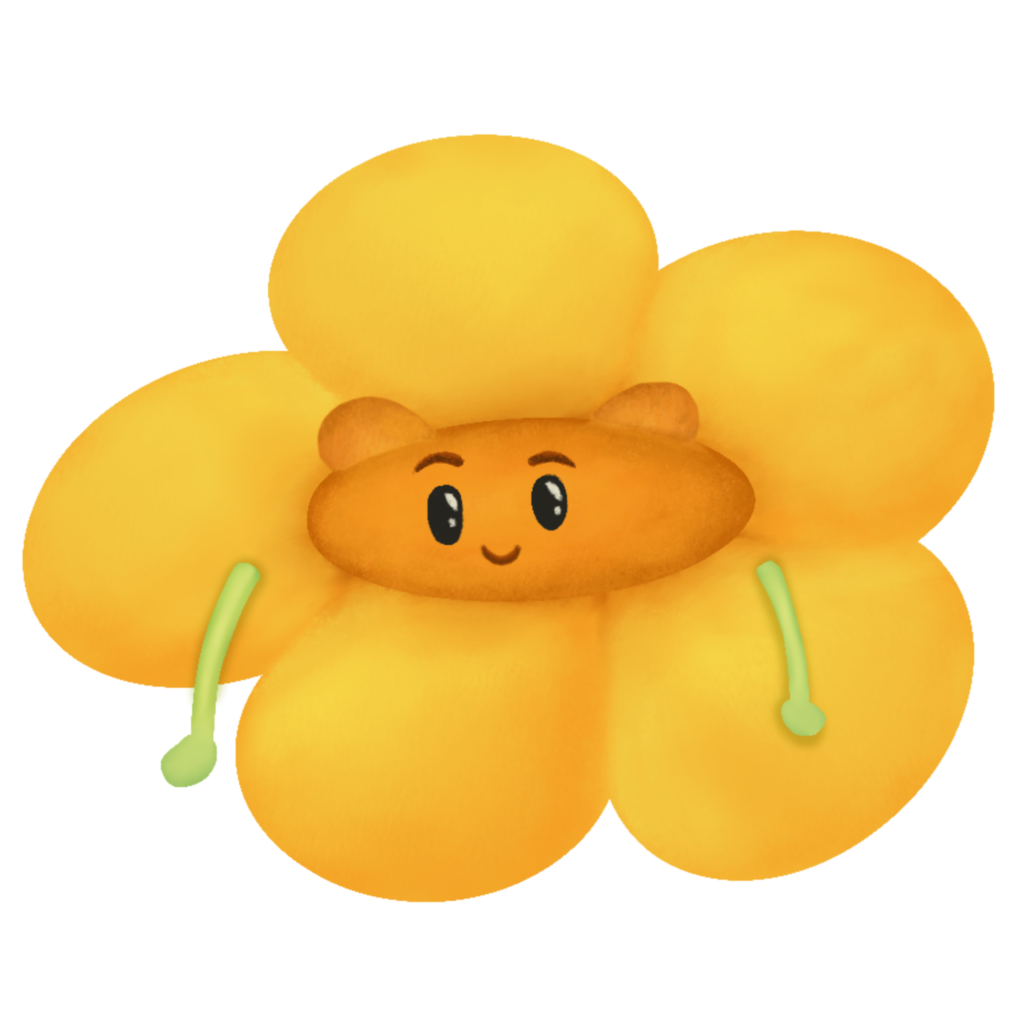 Yellow flower decoration